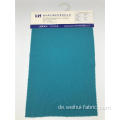 Hochwertiges Gewicht 175GSM T / C Ribbing Blue Fabrics